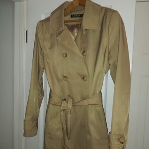 Lauren RL Women's Medium Short Trench